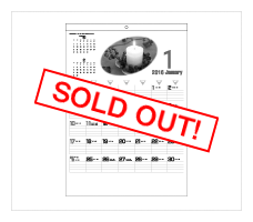 名入れカレンダー16年 エースカレンダー 写真カレンダー